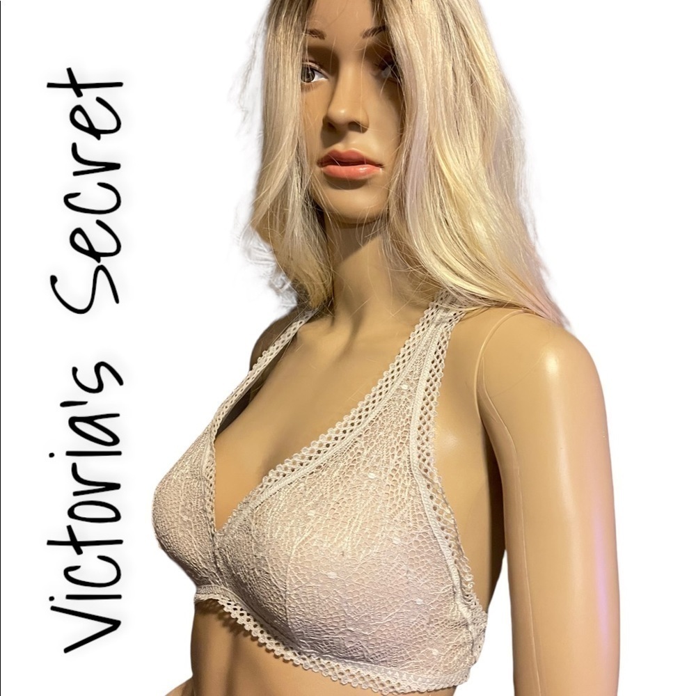 Victorias secret grayish beige padded bralette